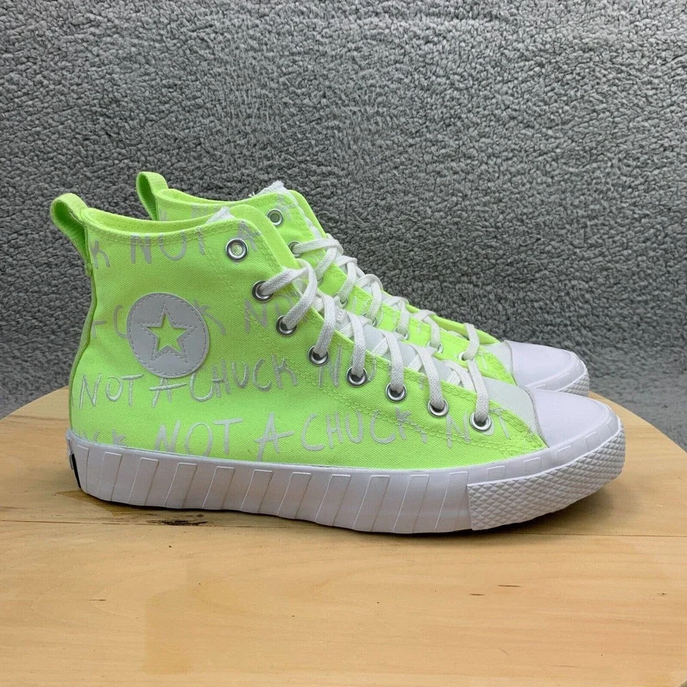Converse UNT1TL3D Not A Chuck Hi Mens Size 10.5 Shoes Volt CTAS High Sneakers